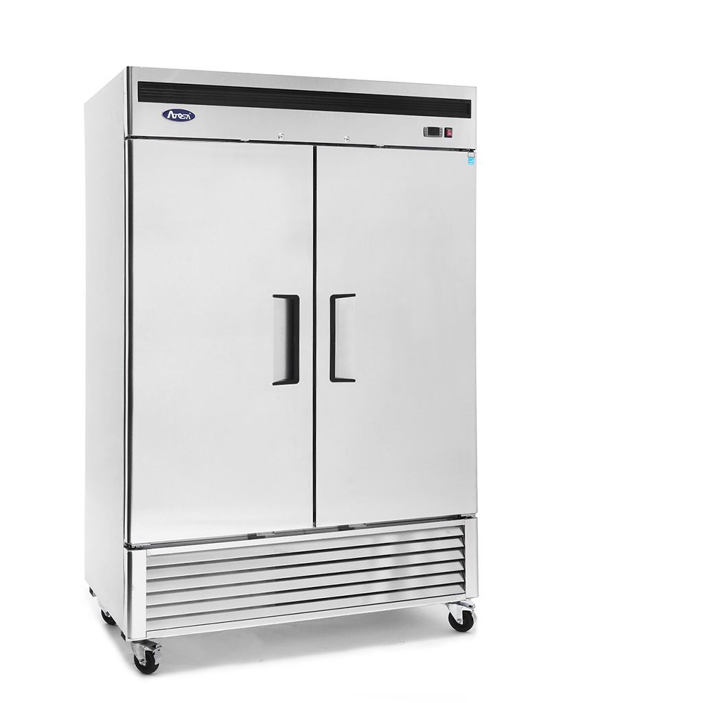 Atosa MBF8507GR Two Door 54" Reach-In Refrigerator Bottom Mount Series
