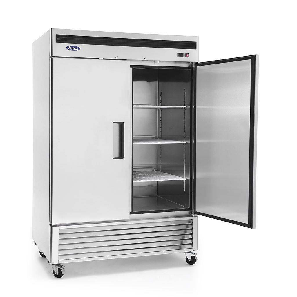 Atosa MBF8507GR Two Door 54" Reach-In Refrigerator Bottom Mount Series