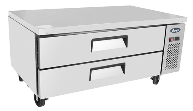 Atosa MGF8451GR 52" 2 Drawer Refrigerated Chef Base