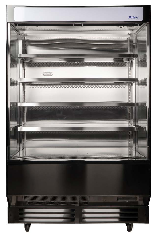 Atosa AOM-50B 51" Open Refrigerated Display Merchandiser