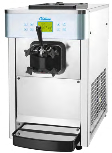 Coldline NEO-C1 Countertop Soft Serve Ice Cream Machine with 1 Hopper