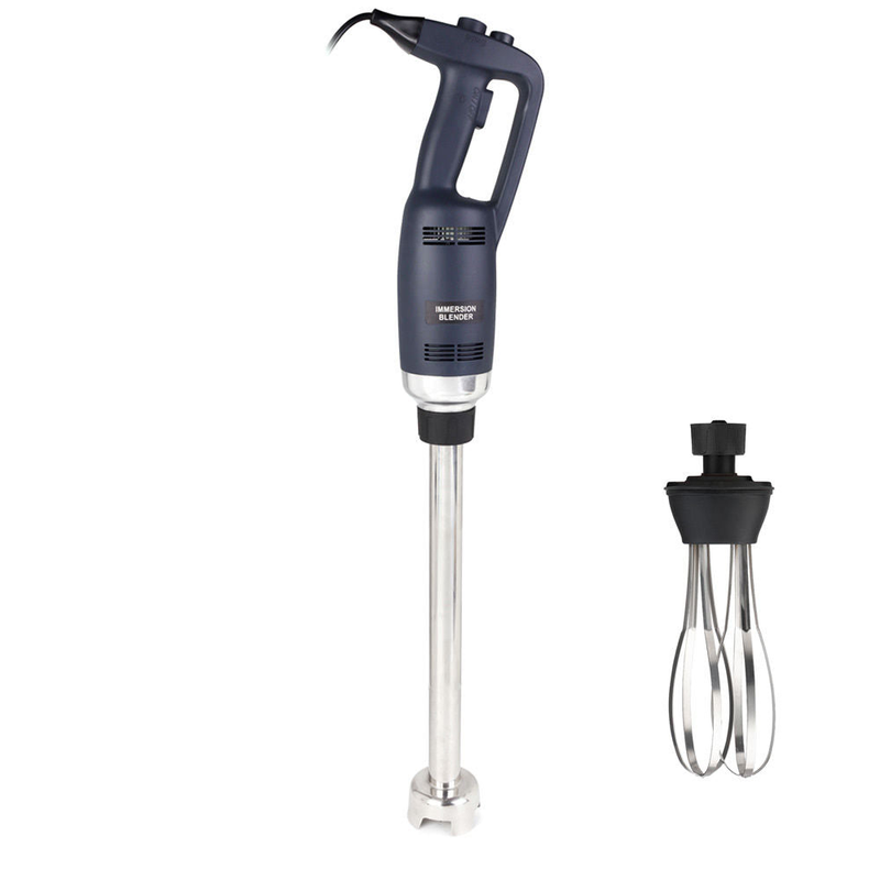 Prepline PIBW750-12 12" Heavy Duty Immersion Blender, 10" Whisk, 20" Blending Shaft, Variable Speed, 120V, 750W