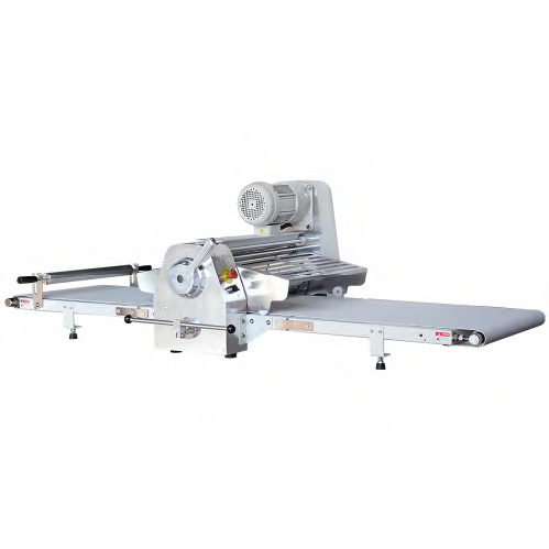 Prepline CSP-81 81" Countertop Reversible Dough Sheeter with Roller Pin, 120V