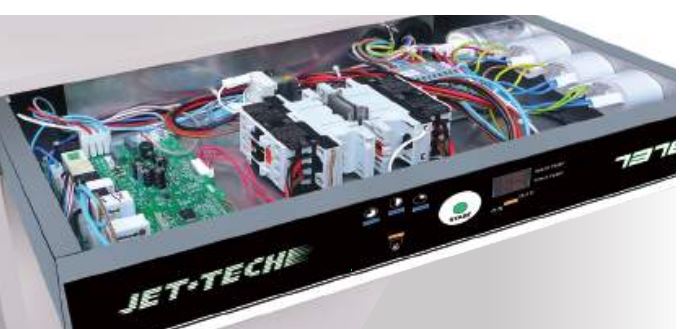 Jet-Tech 737-E Undercounter Deluxe Dishwasher, High-Temp, 30 Racks Per Hour
