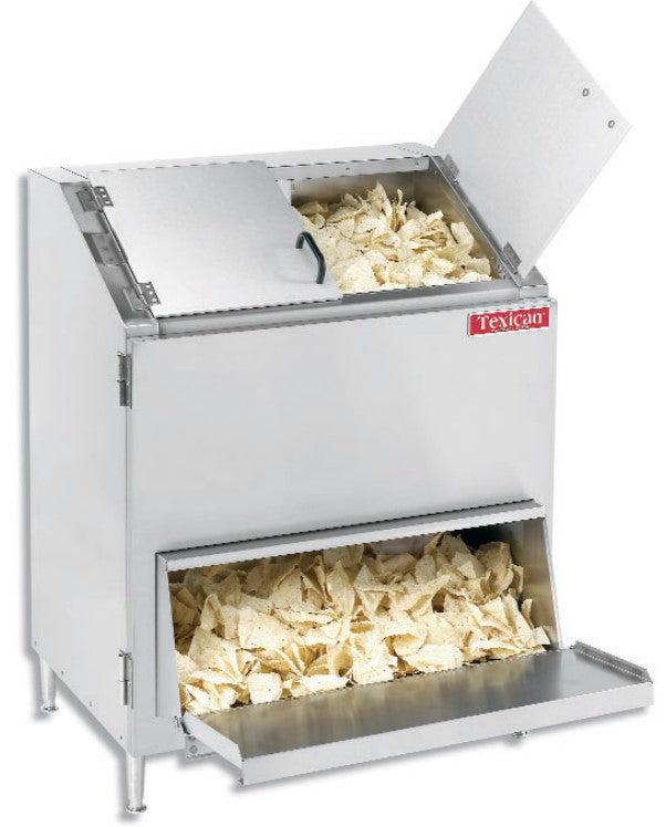 Texican Specialty Products TCD1 El Primo 44 Gallon Capacity Chip Warmer with Thermostatic Temperature Control