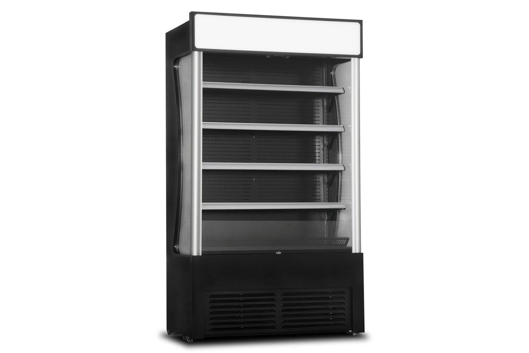 NAFCOOL OFC46S 46″ Slim Depth Open Air Curtain Merchandiser, 13.24 Cu. Ft.