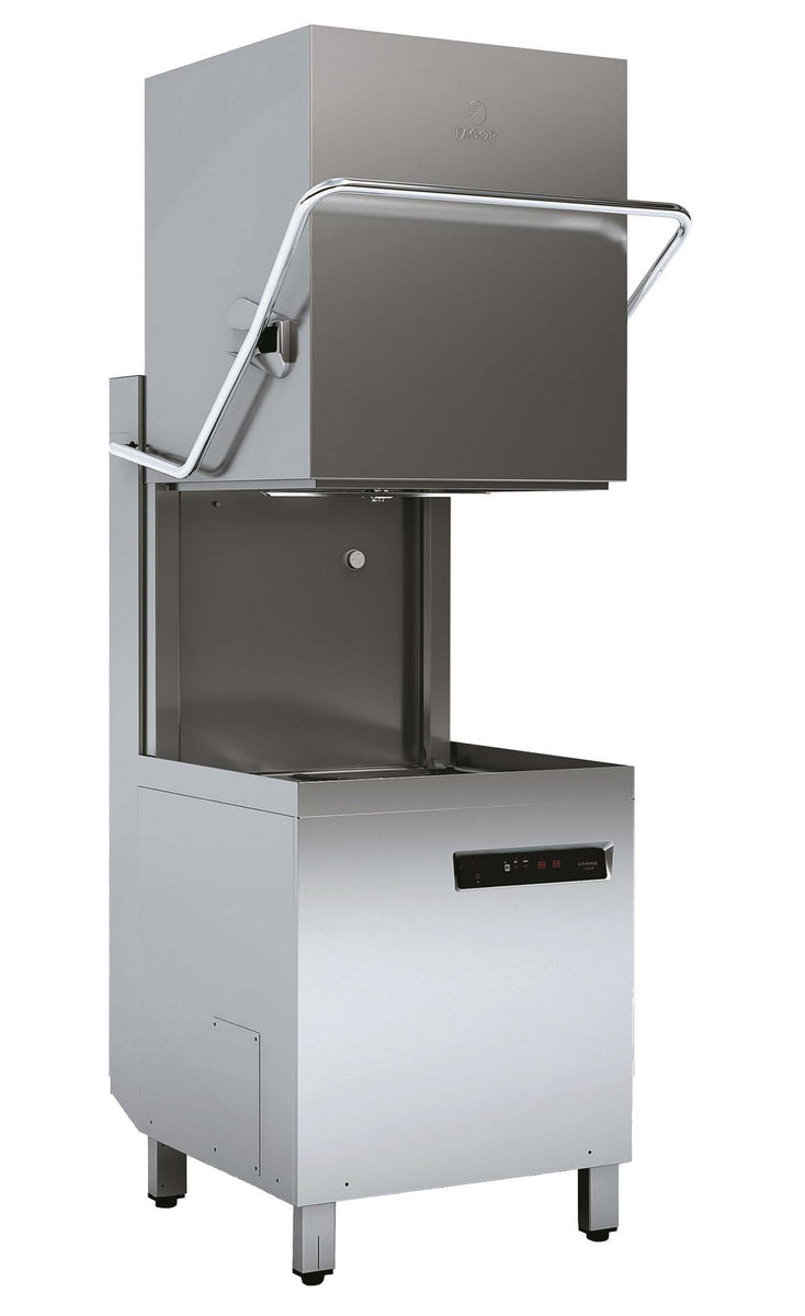 Fagor COP-174W Evo Concept+ High Temp Hood Type Glasswasher, 60 Rack Hourly Capacity