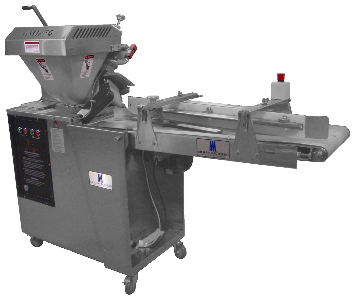 AM Manufacturing S402 Dough Divider Rounder, Single Pocket Combination