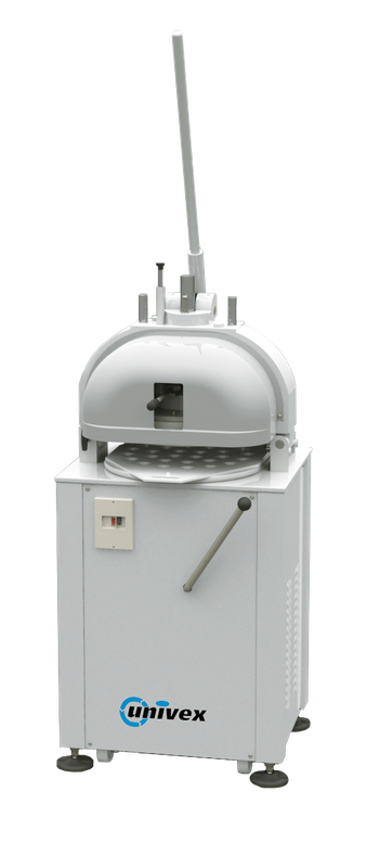 Univex SBDR30 Semi-Automatic Bun Divider/Rounder, 30 division trays