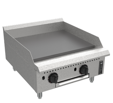 Venancio PGT15G-CT 15" Thermostatic Countertop Griddle with 1 Burner, Prime Series