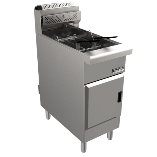 Venancio RFB75 Elite Premium 75 lbs. Tube Fryer with 5 Burners, Restaurant Series