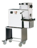 Jaccard FS19-201806 High Speed Strip Slicer with 6mm Straight Edge Blade Set, Feeding Tray & Stand
