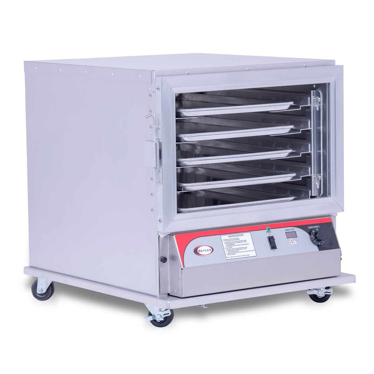 BevLes PICA32-10INS-A Under Counter Insulated PICA Proofing Cabinet, 230V, Right Hand Hinge, 1 Door, in Silver (PICA32-10INS-A-4R1)
