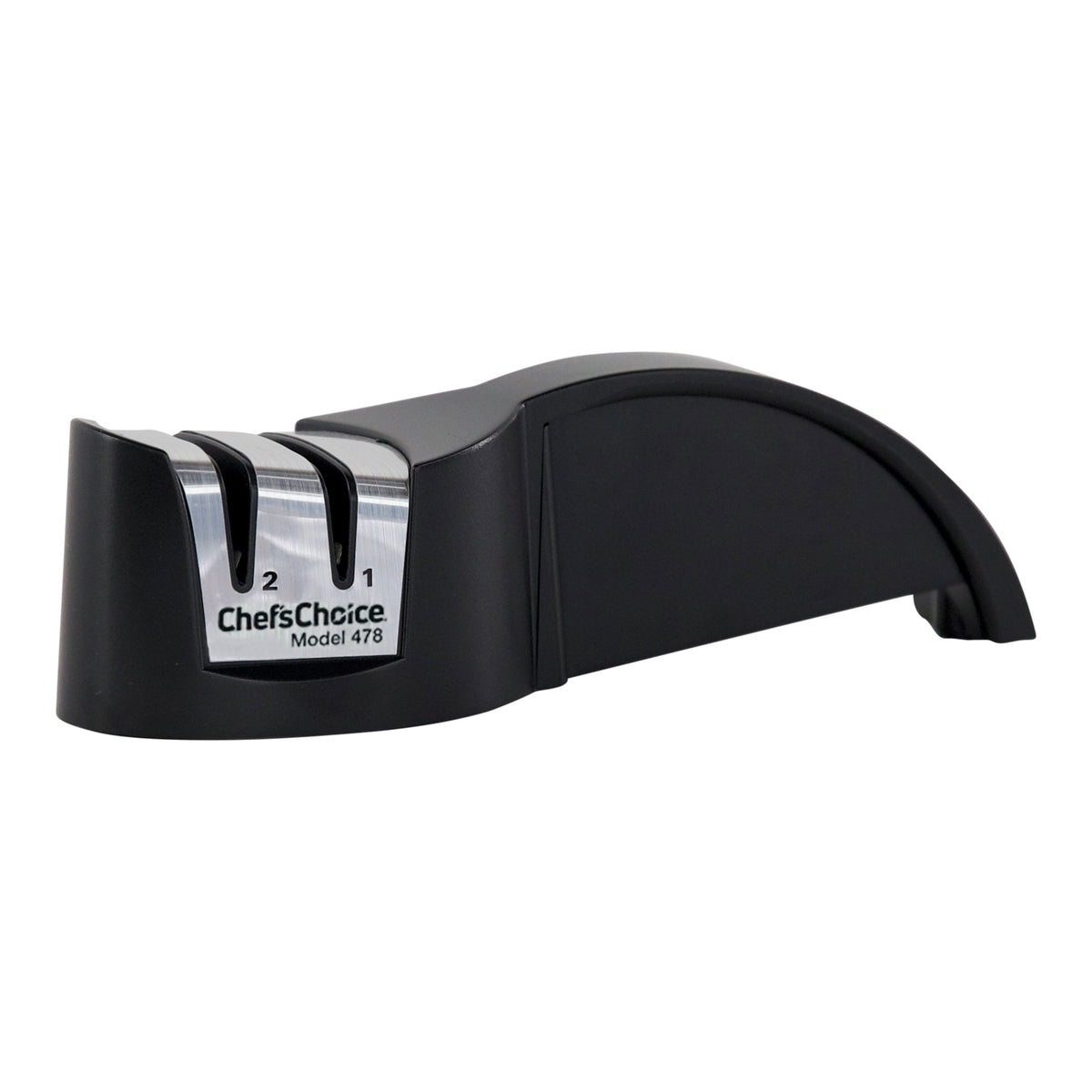 Chef's Choice 478 Diamond Hone Knife and Scissors Sharpener, 2-Stage, in Black (4780100)