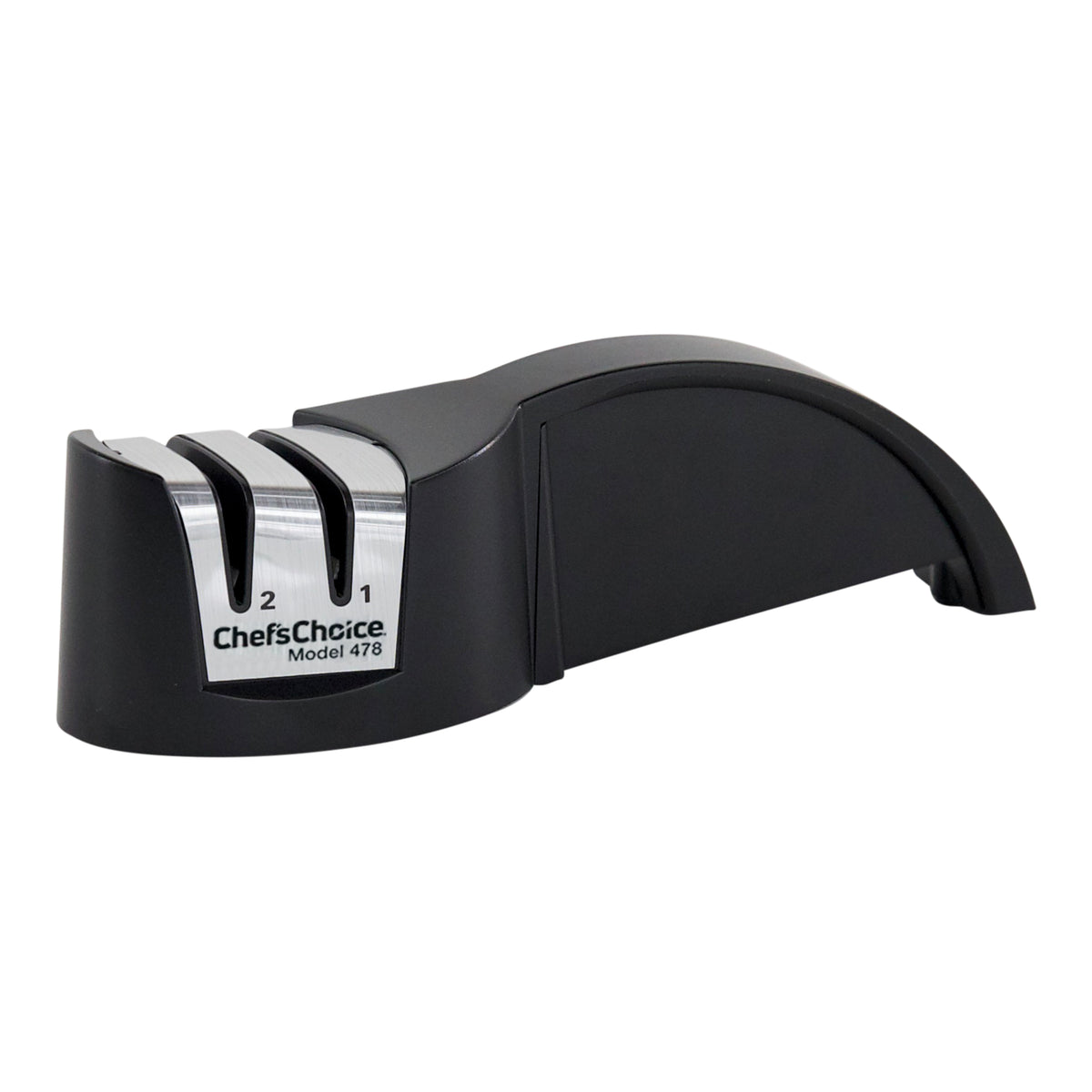 Chef's Choice 478 Diamond Hone Knife and Scissors Sharpener, 2-Stage, in Black (4780100)