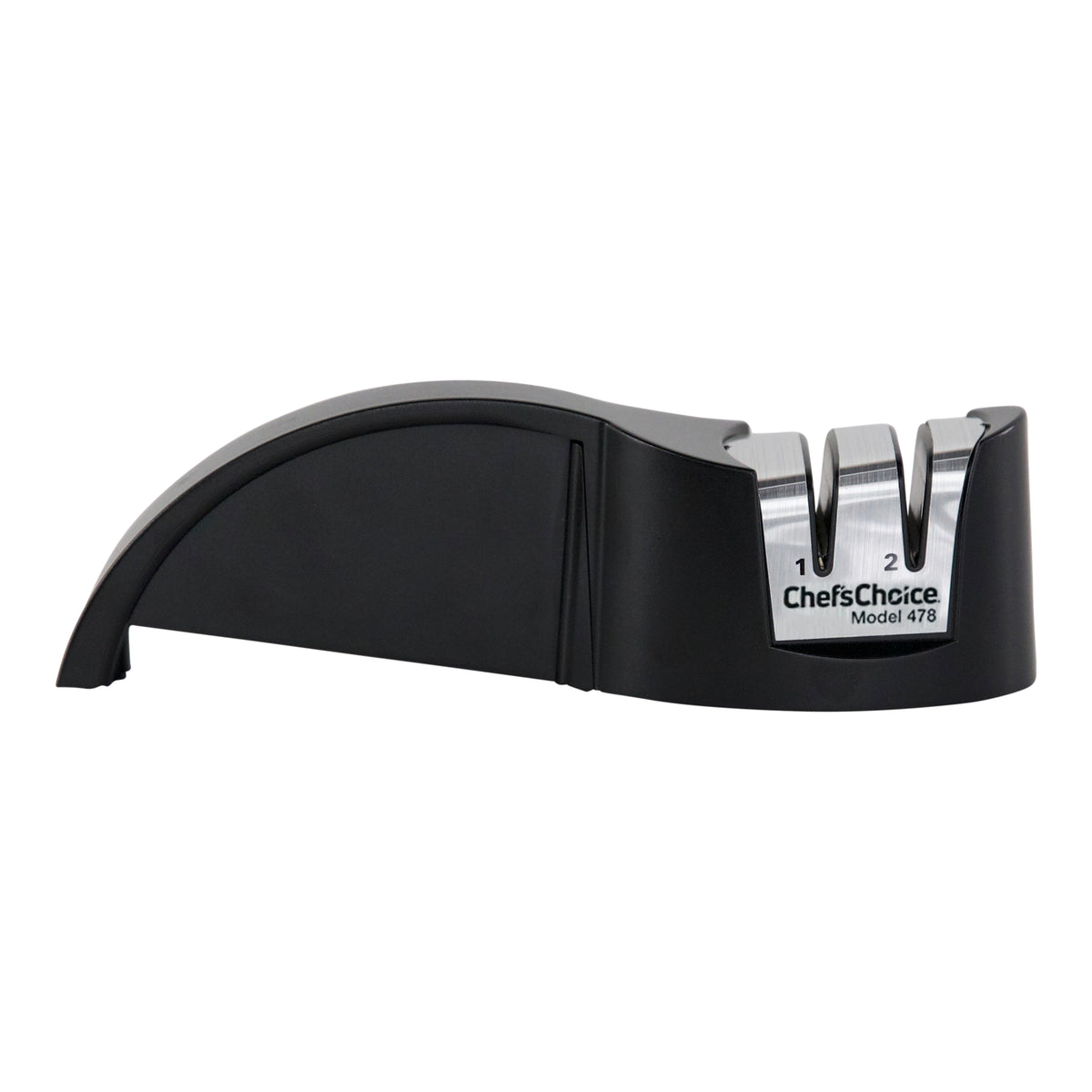 Chef's Choice 478 Diamond Hone Knife and Scissors Sharpener, 2-Stage, in Black (4780100)