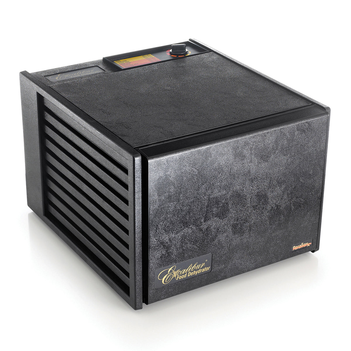 Excalibur 3900 9-Tray Food Dehydrator with Adjustable Thermostat, in Black (3900B)