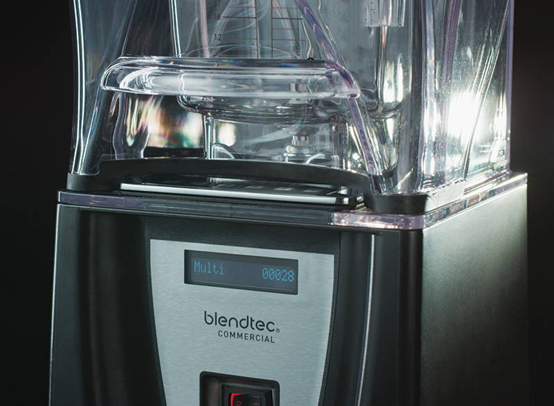 Blendtec C825C11E-A1GA1D Connoisseur 825 SpaceSaver Bar Blender, 1 WildSide Jar