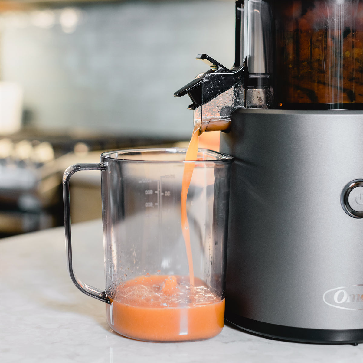 Omega JC2022 Effortless Batch Juicer, 2L Capacity, in Gray (JC2022GY11)