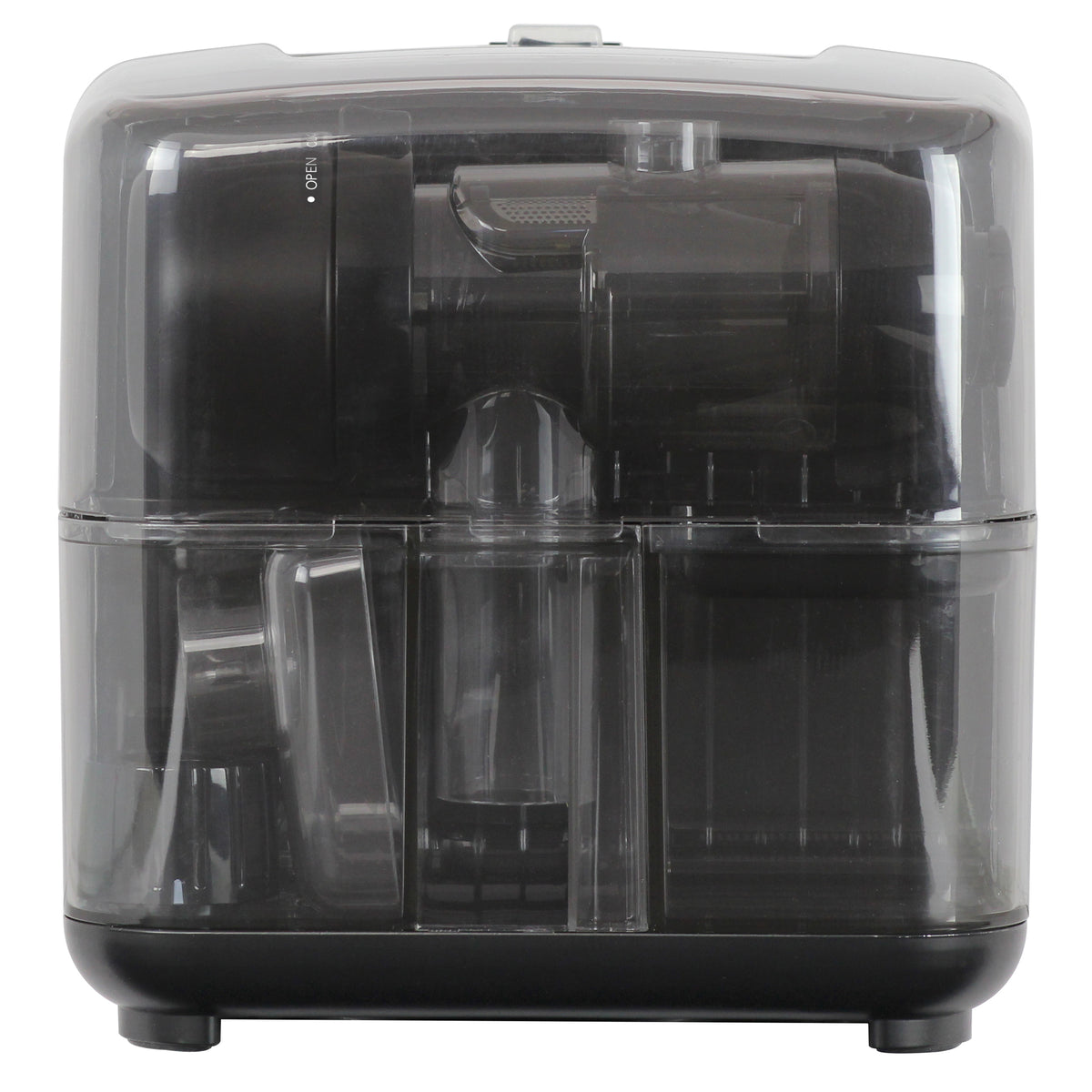 Omega JCUBE500 Cold Press 365 Masticating Slow Juicer and Nutrition System with On-Board Storage, in Matte Black (JCUBE2MB13)