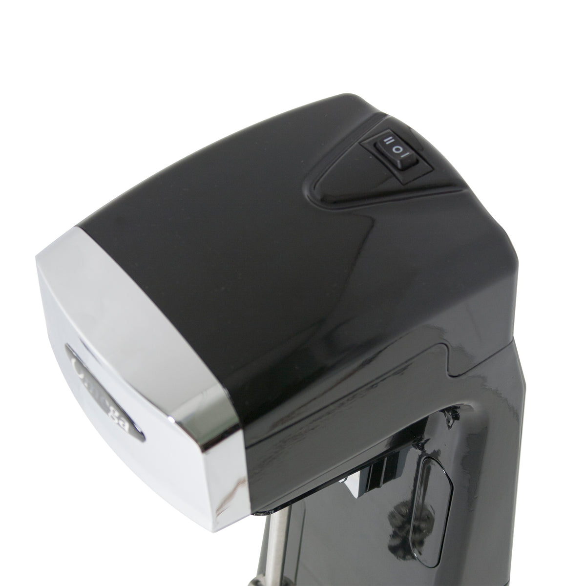 Omega M1000 Single Spindle Milkshake Maker with 28oz Stainless Steel Blending Cup, in Black