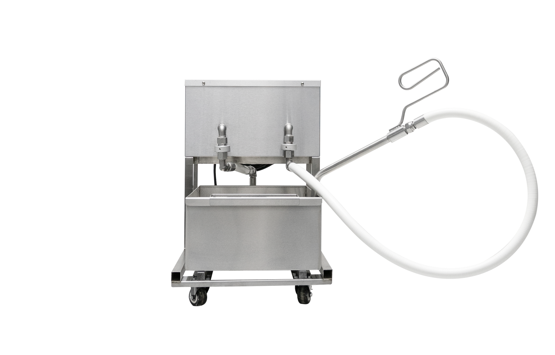 Atosa FPOF-50 50 LB Capacity Portable Fryer Filter with Reversable Heavy Duty Pump, Stainless Steel