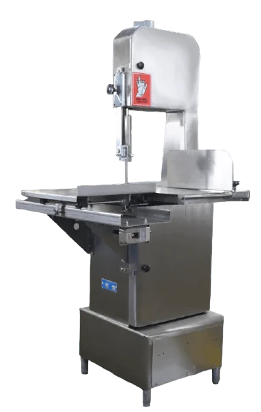 Ampto B-34HIE 98" Floor Model Meat Saw, 2 HP, Stainless Steel/Aluminum, 12" x 10.5" Cutting Capacity