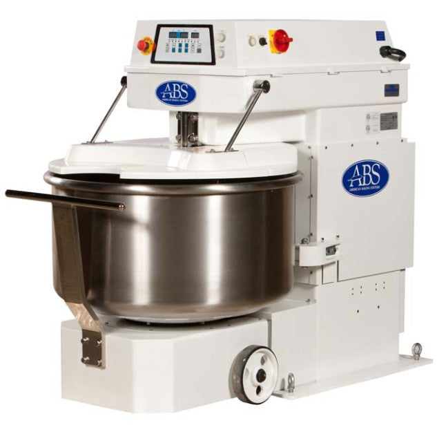 American Baking Systems ABSRBM-200A 440 lb Capacity Spiral Dough Mixer, Removable Bowl, 2-Speed, Heavy Duty