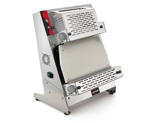 Axis AX-PZR17 Pizza Dough Roller, 250 Pieces per Hour Output, Adjustable Thickness, Stainless Steel