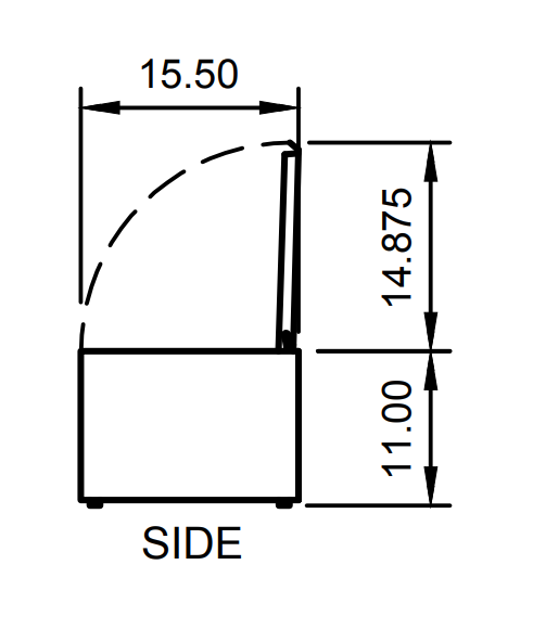 Arctic Air ACP63 63" Refrigerated Countertop Pan Rail, 14-Pan Capacity, Stainless Steel Construction, Digital Thermostat