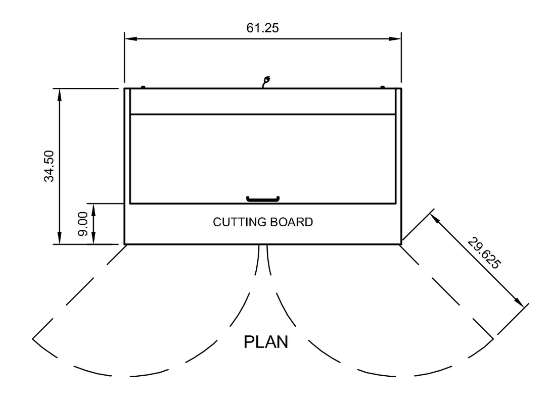 Arctic Air AMT60R 61.25" Mega Top Sandwich/Salad Prep Table, 15.5 cu. ft., 2 Doors, 24 Pans, Digital Thermostat