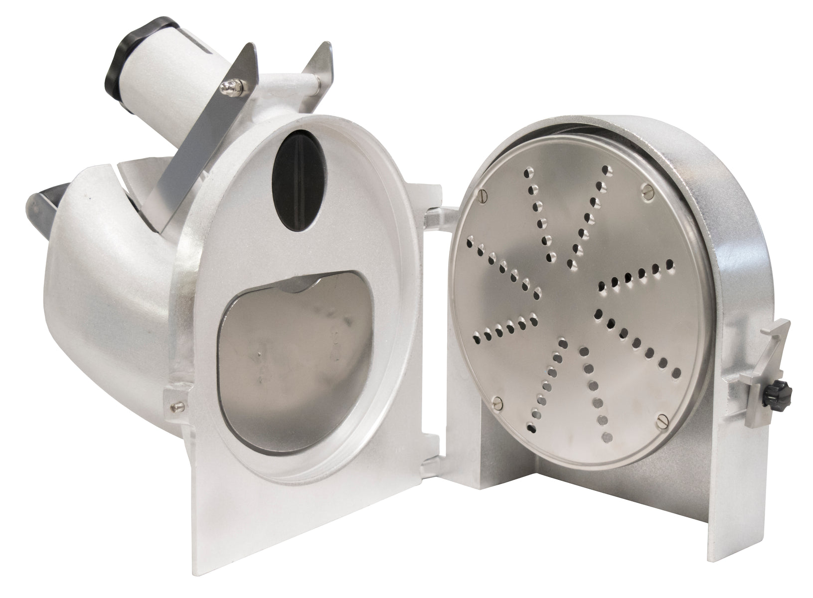 American Eagle AE-VS12NH-M-SK Matte Vegetable Processor Attachment w/ Slicing Disk, Alum, Fits #12 Hub