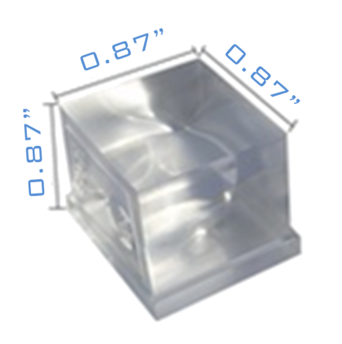 Icetro IU-0170-AC 26" Undercounter Air-Cooled Ice Machine w/ Bin, Full Cube, 175 lb/Day, 115v