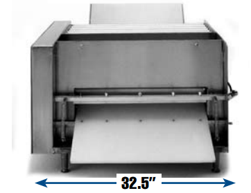 Acme DMX Bench Sheeter Single Pass 2 Rollers