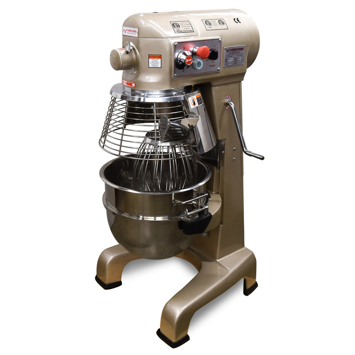 American Eagle AEG-30A 30 Qt. Gold Series Mixer W/ Guard, 115V/1PH/60HZ, 3 Speeds