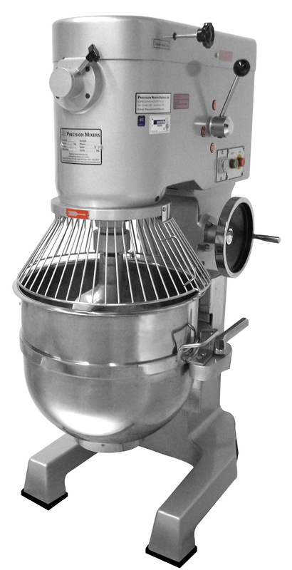 Precision HD-60.1 60 Quart Pizzeria Mixer, 3 Speed, 2 HP Motor, Single Phase