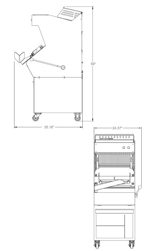 Oliver 747-N Select Bread Slicer