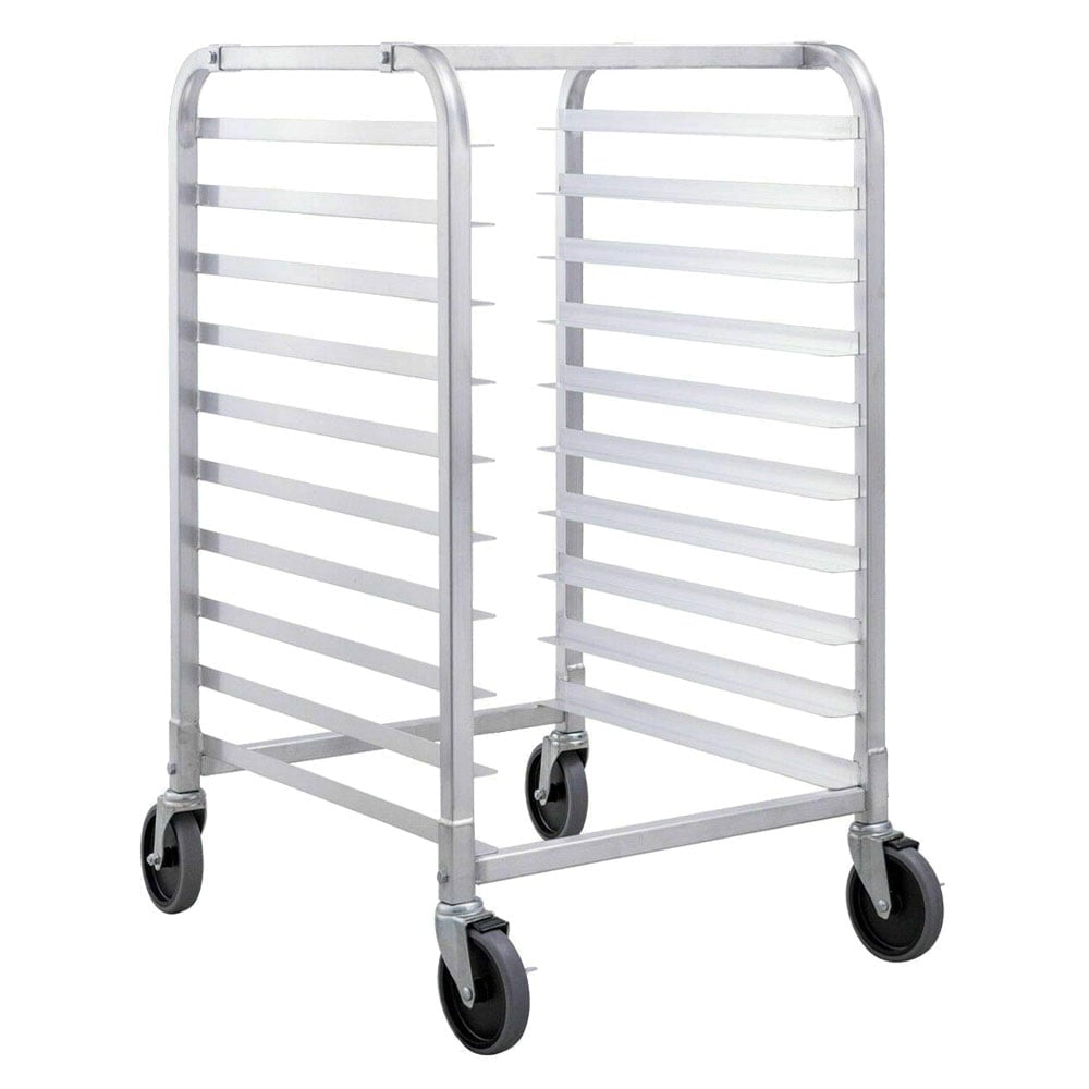 Prepline PASPR-10KD-CCB 10-Tier Heavy Duty Aluminum Steam Table / Bun Pan Sheet Pan Rack