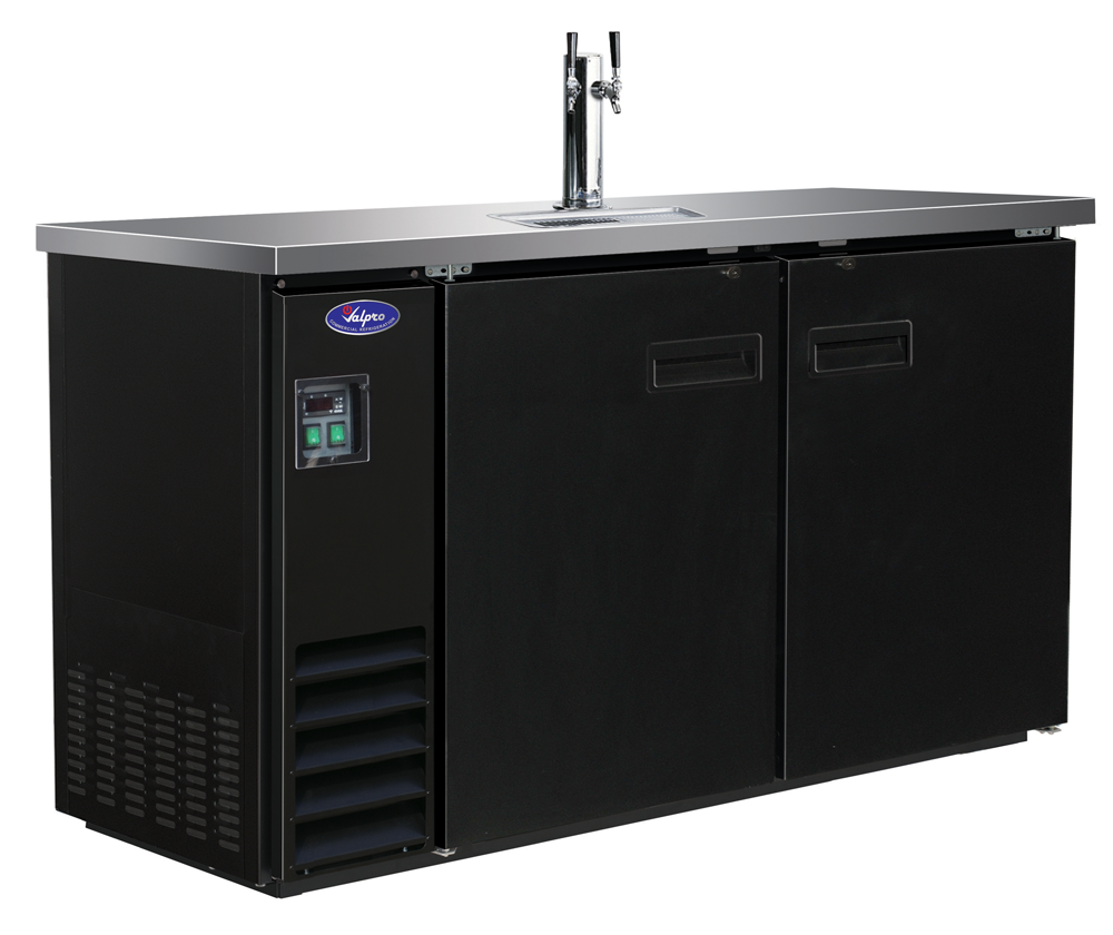 Valpro VPBD3-1 60" Bar Beer Dispenser (Single Faucet) 2 taps