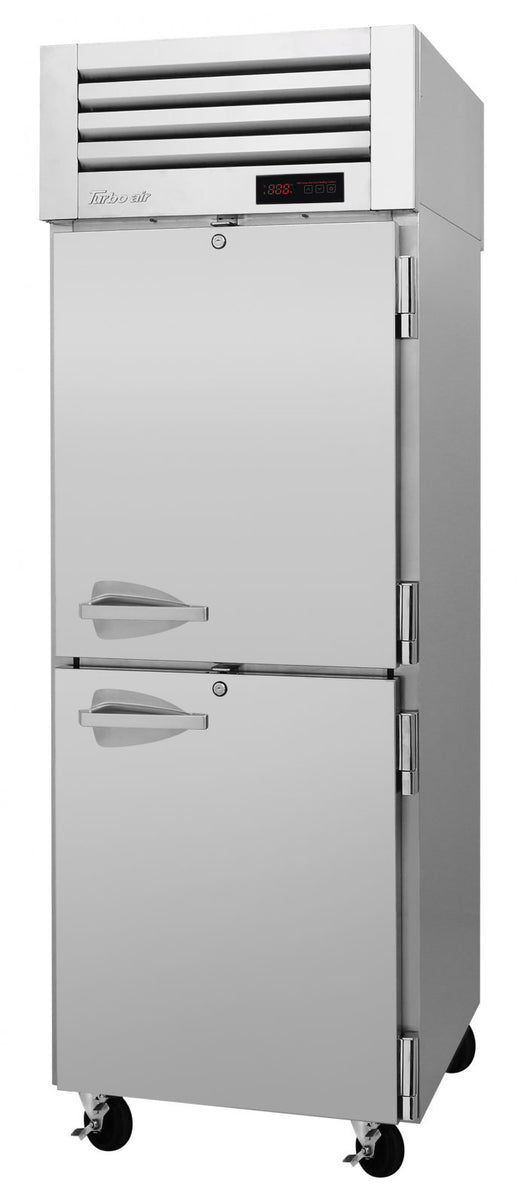 Turbo Air PRO-26-2H-PT 4 Solid Half Door Pass-Thru Heated Cabinet (115V)