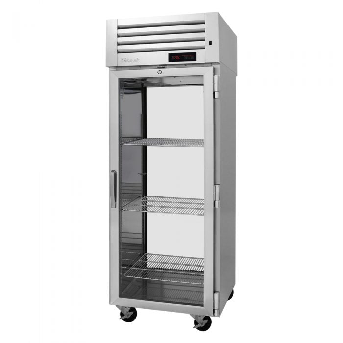 Turbo Air PRO-26H2-G-PT 2 Glass Door Pass-Thru Heated Cabinet (208V)