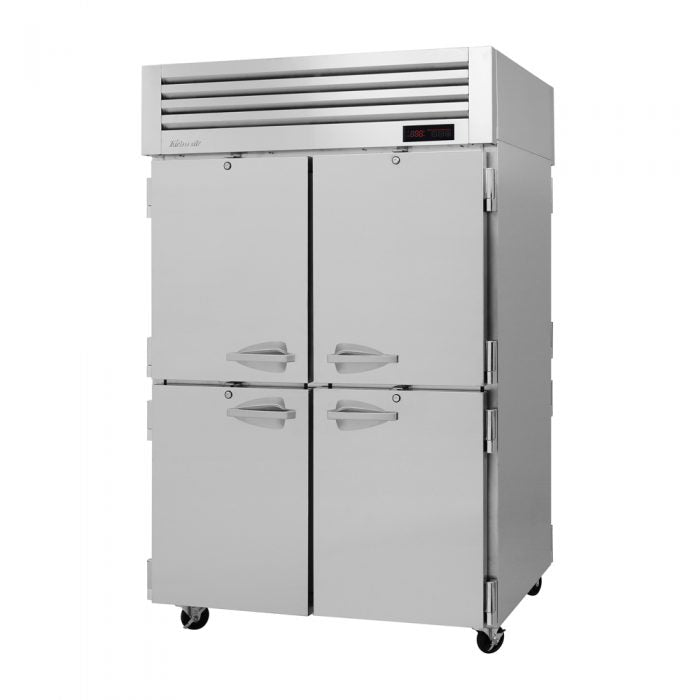 Turbo Air PRO-50-4H-PT 8 Solid Half Door Pass-Thru Heated Cabinet, 48.7 Cu. Ft.