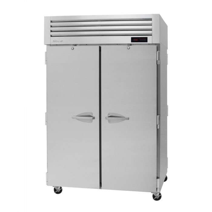 Turbo Air PRO-50H-PT 4 Solid Door Pass-Thru Heated Cabinet, 48.7 Cu. Ft.