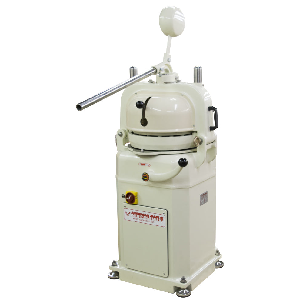 Semi-automatic dough divider rounders for bakeries, pizza shops, and restaurants