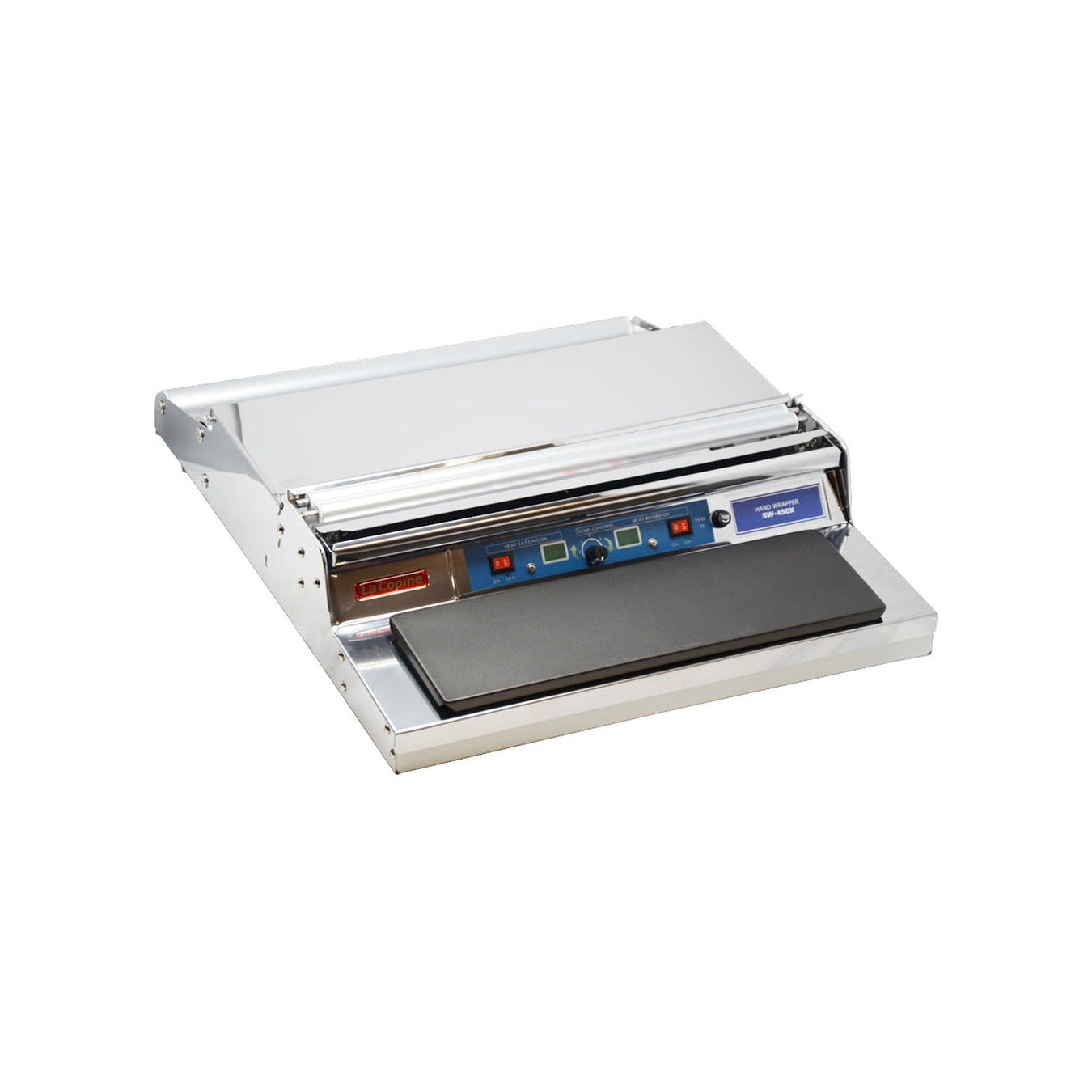 Commercial film wrapper machine for restaurants and delis