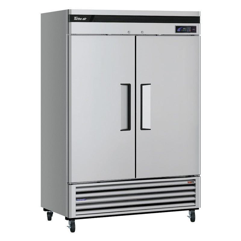 Turbo Air TSR-49SD-N6 2 Solid Door Refrigerator, Bottom Mount, 42.6 Cu. Ft.