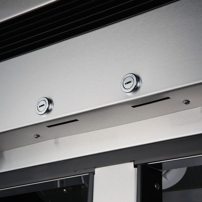 Turbo Air TSR-72GSD-N 3 Glass Door Refrigerator, Bottom Mount, 67.0 Cu. Ft.