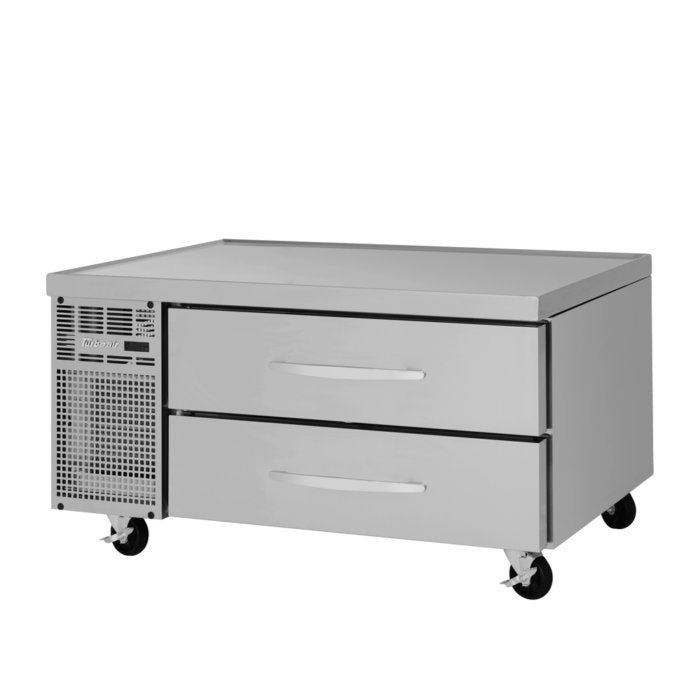 Turbo Air PRCBE-48F-N 2 Drawer 48" Stainless Steel Chef Base Freezer, 6.83 Cu. Ft.