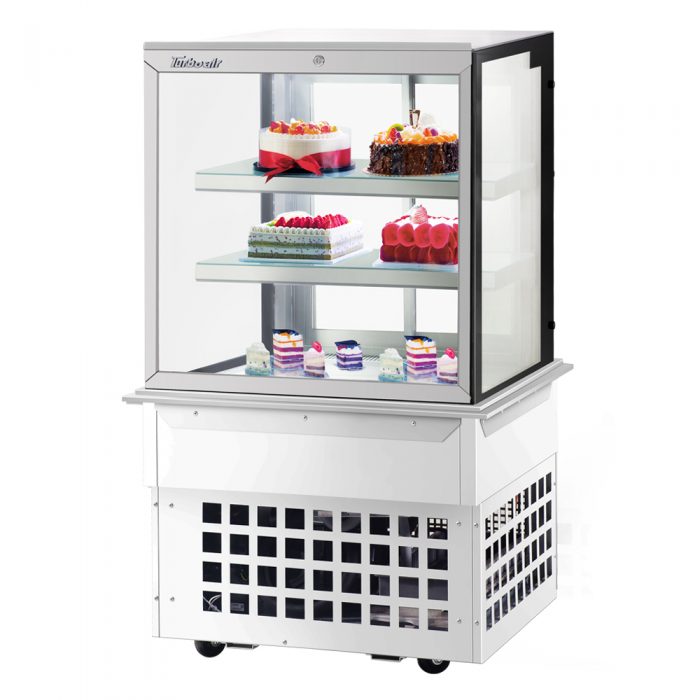 Turbo Air TBP36-54FDN 36" Refrigerated Bakery Display Case, 3 Tiers, Front Open, Drop-in