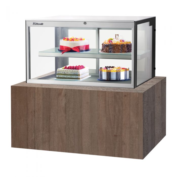 Turbo Air TBP48-46FDN 48" Refrigerated Bakery Display Case, 2 Tiers, Front Open, Drop-in